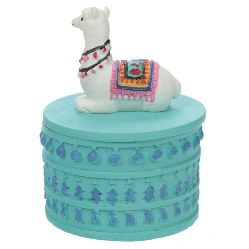 Alpaca Trinket Box