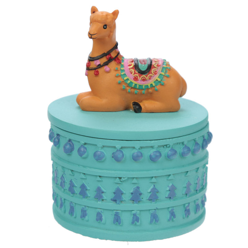 Alpaca Trinket Box